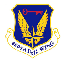 5" 480TH INTELLIGENCE SURVEILLANCE AND RECON MILITARY STICKER DECAL USA MADE