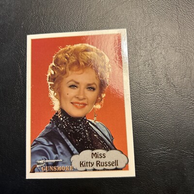 Jb10d GunSmoke 1993 Pacific Tv Show #4 Amanda Blake Miss Kitty Russell