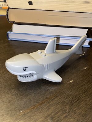 NEW LEGO GIANT GREAT WHITE SHARK Can Eat A Minifigure large ocean fish 60379