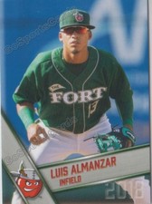 2018 Fort Wayne TinCaps Luis Almanzar RC Rookie San Diego Padres