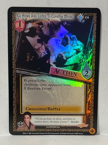 Buffy the Vampire Slayer TCG/CCG Pergamum Prophecy Individual Rare Cards - Picture 14 of 26