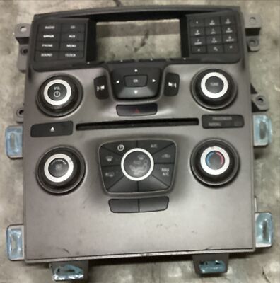 11 FORD EDGE RADIO STEREO FACEPLATE CLIMATE CONTROL PANEL BT4T-18A802-AH