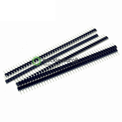20Stks Strip Tin PCB Female IC Breakable 40pin Single Row Round Header Socket