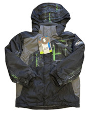 Free Country Boys Youth Removable Hood Full Zip Hooded Jacket - Size: XS 5/6