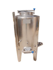 Serbatoio in acciaio inox Aisi 304 L per Acqua/Vino/Olio da 500 litri
