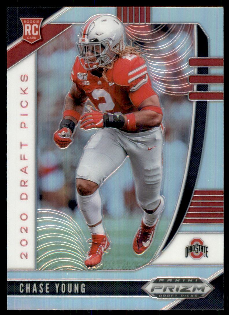 2020 Panini Prizm Draft Picks Prizms Silver #130 Chase Young