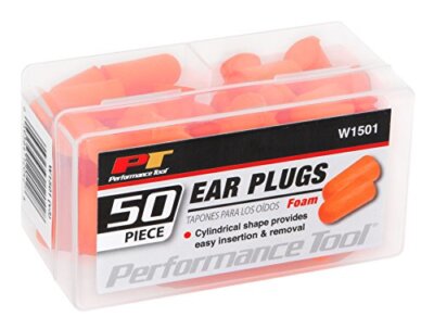 Wilmar W1501 Performance Tool Ear Plug in Reusable Case, 50 Piece