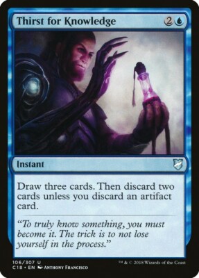 Wissensdurst ~ Commander 2018 [nearMint] [Magic MTG]