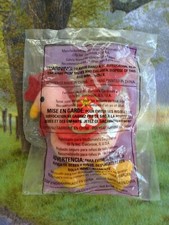Ty Teenie Beanie Baby Strut the Rooster Chicken McDonalds Toy 1999 NEW
