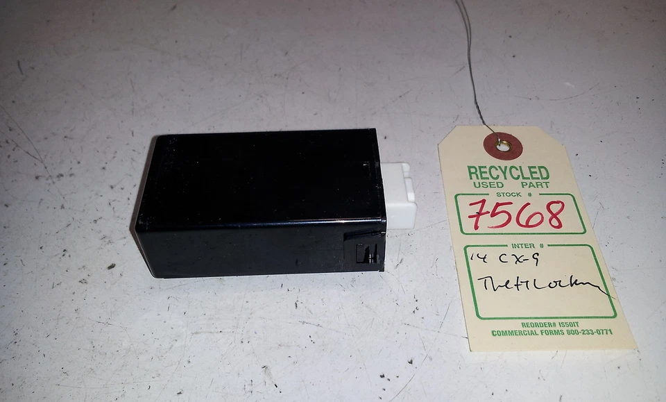 Mazda CX-9 2014 módulo de control de entrada eléctrico sin llave OEM TD116750A #7568 Foto 3 de 4