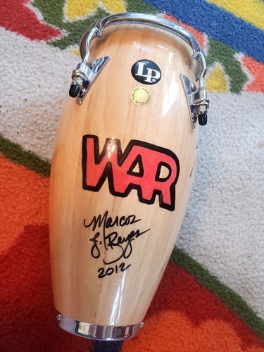 2012 LP mini tunable conga bongos signed by WAR - Picture 3 of 9