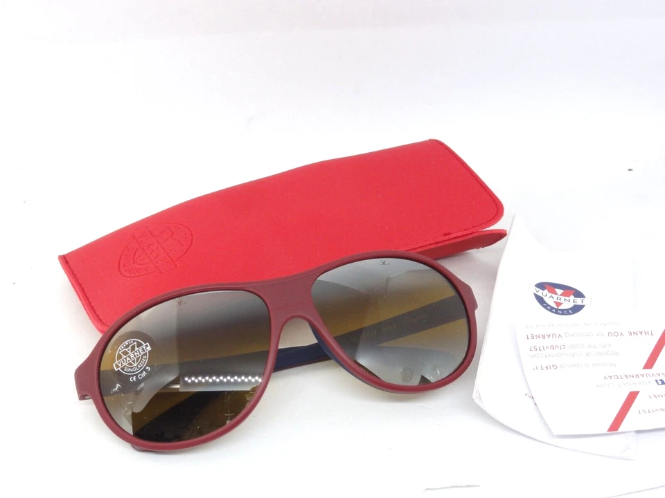 ÓCULOS DE SOL VUARNET VL 1079 0009 7436 CX 4400 PC LENTES FRANÇA - Imagem 4 de 4