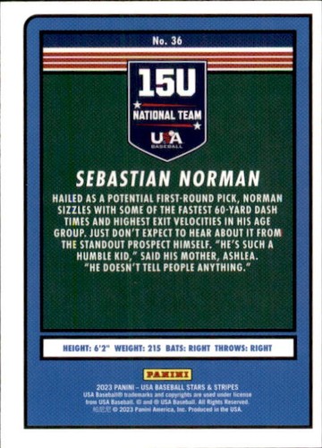 2023 Panini Stars & Stripes USA Baseball Optichrome Rookie Singles Choose Yours - Picture 73 of 199