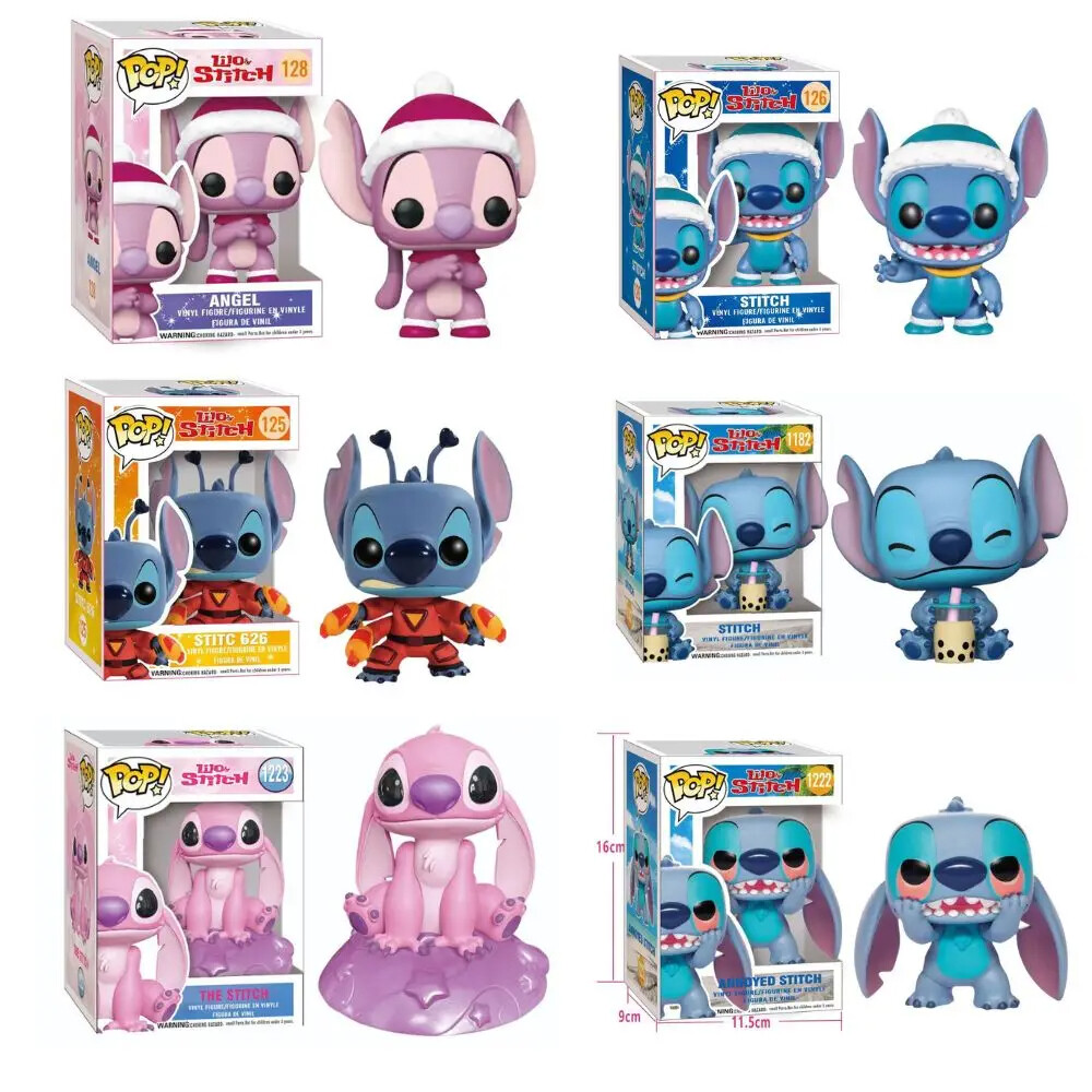 STITCH FUNK POP! Exclusive Collection Vinyl Action Figures Model XMAS