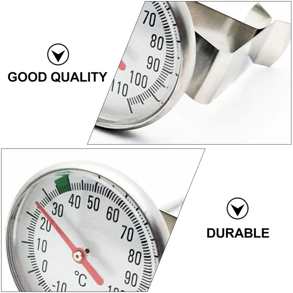 Milk Frother Temperature Gauge Oil for Frying Thermometer Coffee Tea Milk Frother Temperature Gauge Oil for Frying Thermometer Coffee Tea