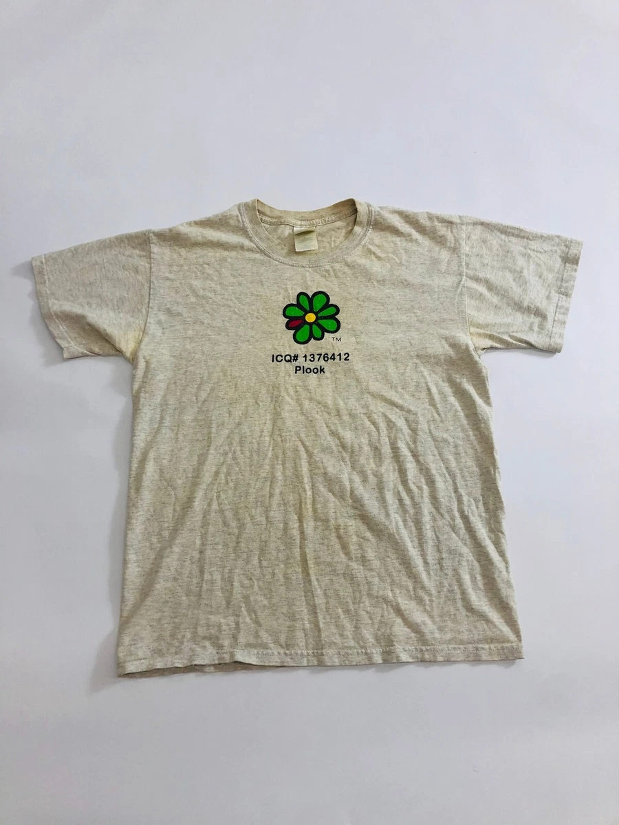 Retro 90s Y2K ICQ Flower Logo Sticker Vintage Computer AIM -  Denmark