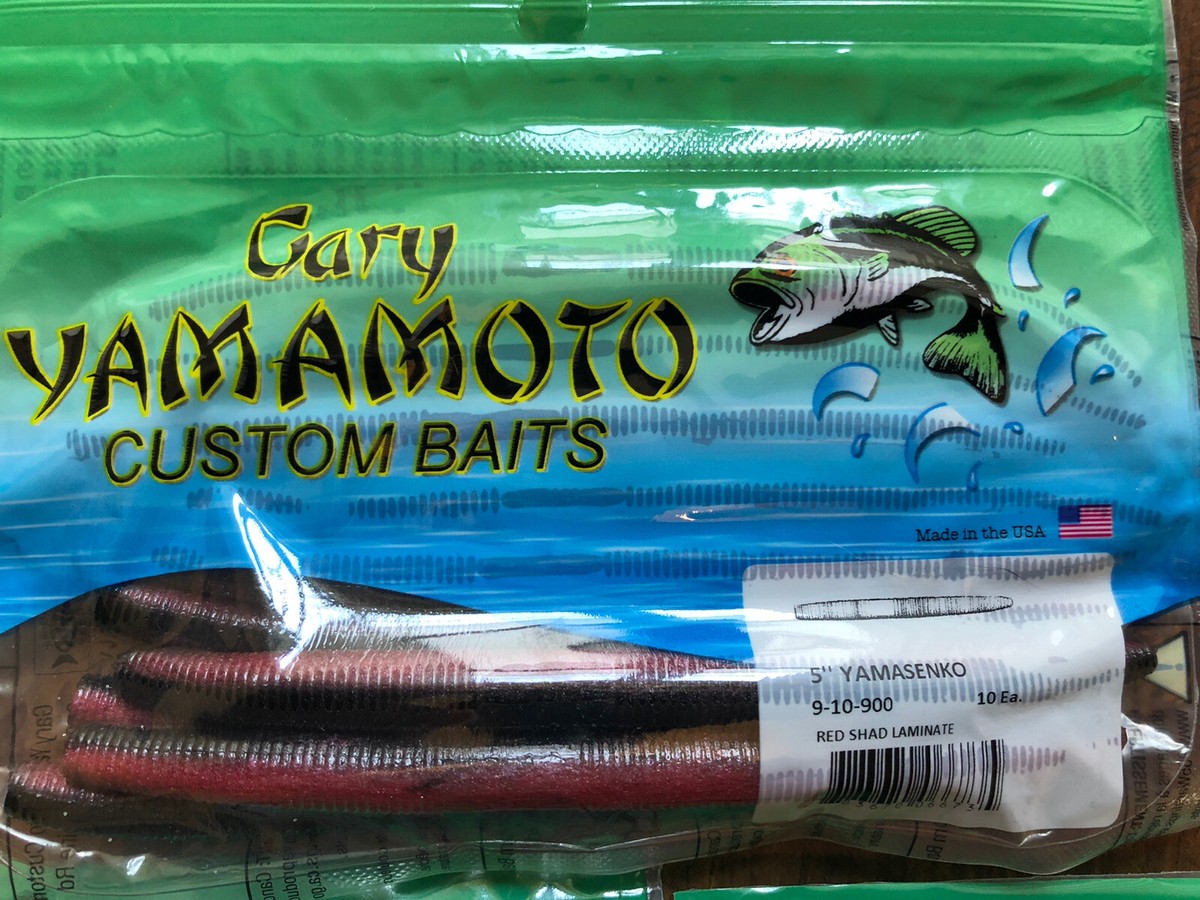 YAMAMOTO YAMATANUKI 2.5" 6.4cm SINKING Heavy Soft Lures 10PCS/PACK 12 COLORS Plastic Fishing Baits Popular In The US - Foto 3