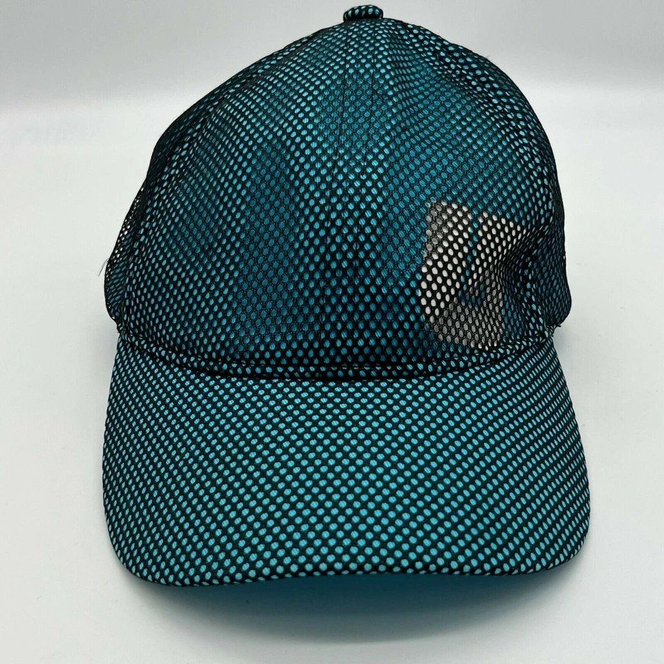 Gorra de béisbol Burton azul malla negra gorra ajustable para mujer OSFM usada Foto 3 de 4