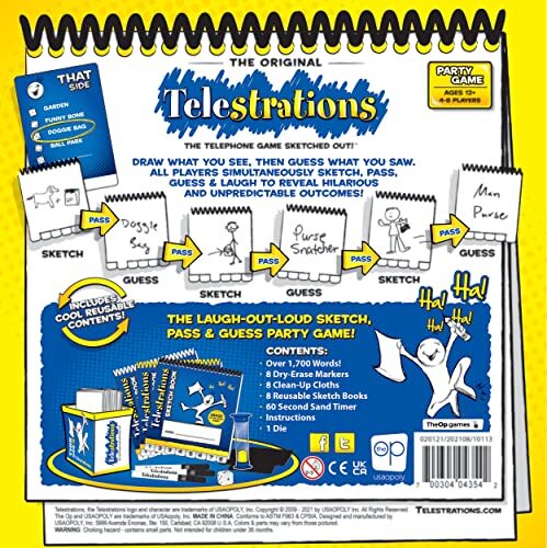 Telestrations Original 8-Player | Family Board Game