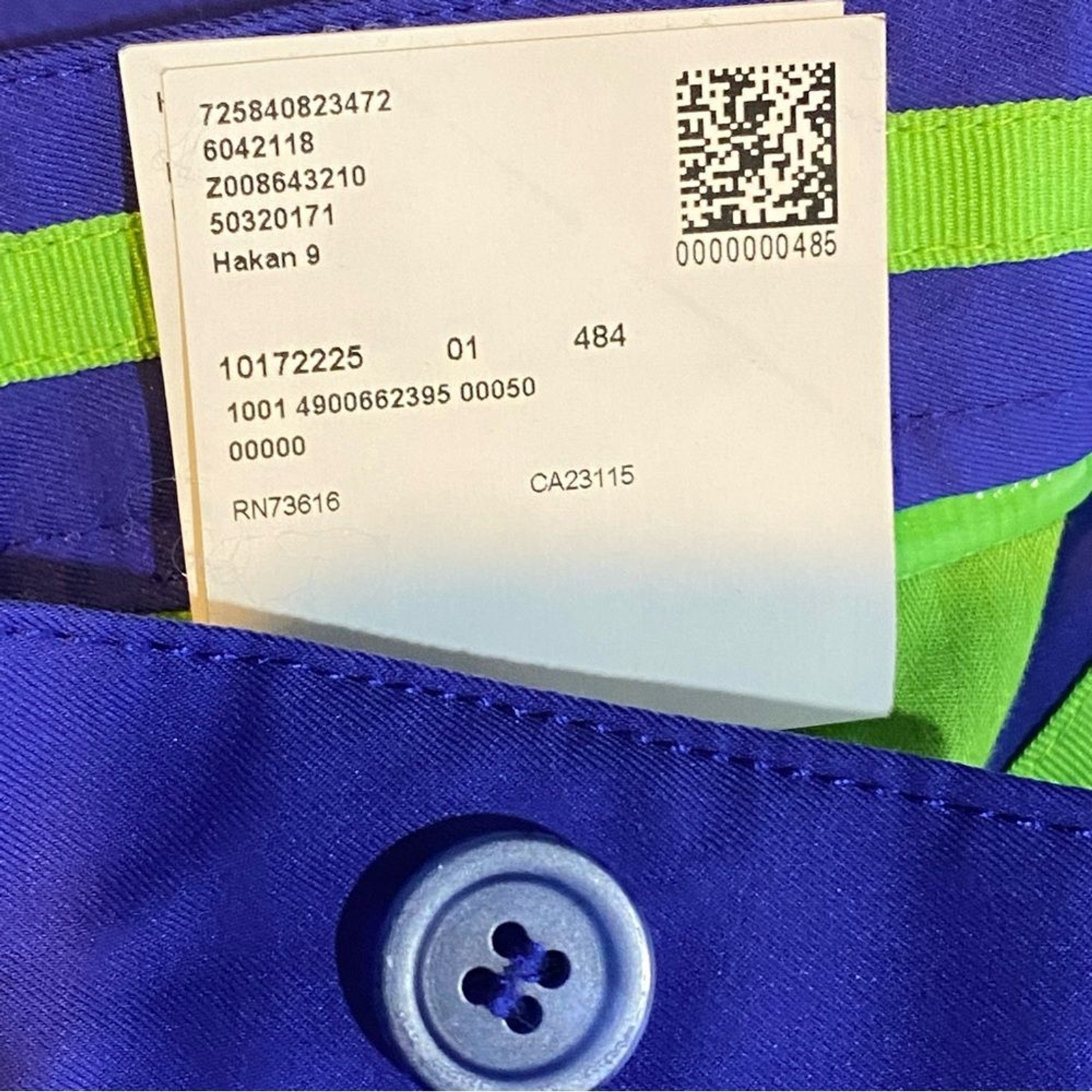 HUGO BOSS Hakan 9 Golf Sport Trouser Pants Electric Blue 36 R  thumbnail 9