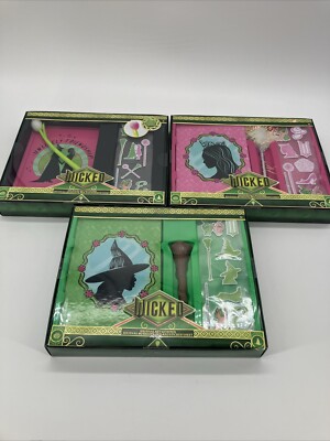 Wicked Target Exclusive Journal Set With Pen & Stickers Bundle Set of 3