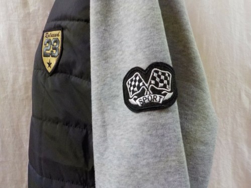 Original Deluxe Jacket Size L NWT Black Multi Zip Front Pockets Polyester Lined - Picture 6 of 12