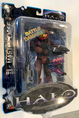 Rare New 2004 HALO 1 Limited Edition Battle Damaged Master Chief Joyride