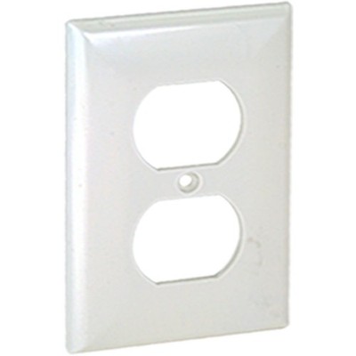 Orbit OPM8-I Midi 1-Gang Wall Plate Duplex IVORY (Qty of 10) *Shown in White