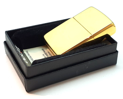 24CT GOLD PLATED GENUINE ZIPPO LIGHTER 24K | eBay