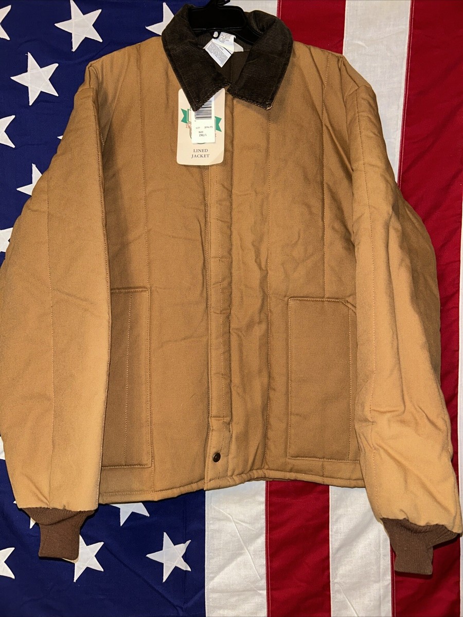 ジャケット・アウター Detroit Jacket / Corduroy-Collar Cotton Vintage Key Detroit Corduroy Collar Jacket USA made lined XLR 54