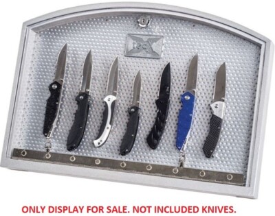 Case XX TecX Countertop Display Metal With Magnet Interior Pilfer-Proof Lock