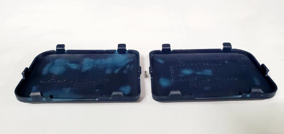 90-91 Honda Civic Wagon WAGOVAN Rear Hatch Interior Taillight Cover Caps - Image 3 of 3