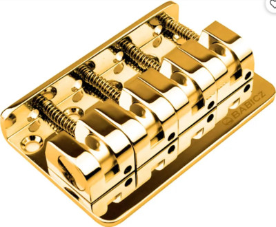 Babicz FCH Z Series 4-String Bass Bridge, Gold