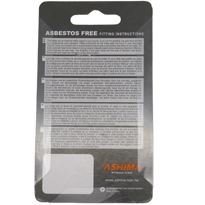 Plaquettes De Frein Ashima ASAD701SM – Semi-métal, Pour Avid Juicy Et BB7 – Lot De 2