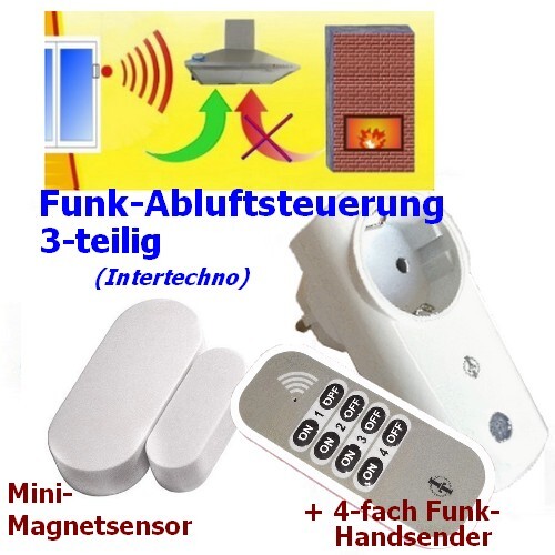 Funk-Abluftsteuerung ITM-200-IT-K2300-ITS Intertechno 2300 W Fenstersensor-image