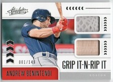 2020 Absolute Grip It-N-Rip It Materials GNR-AB Andrew Benintendi GU 001/149 1/1