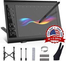 Tableta de dibujo con 12 teclas de acceso r pido Creaci n de arte Boceto 10"x6"