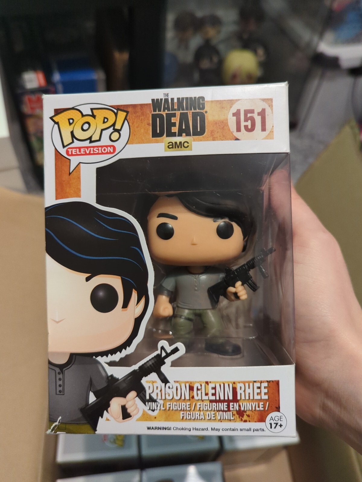 #151 Prison Glenn Rhee - The Walking Dead Funko Pop