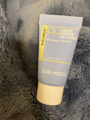 SUR.MEDIC+ Azulene Soothing PH Cleanser 15 ml0.5 oz Sealed Travel Size
