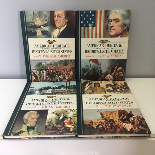 Lot 7 American Heritage New Illustrated History Of The United States Vols 2, 4-9 - Picture 5 of 12