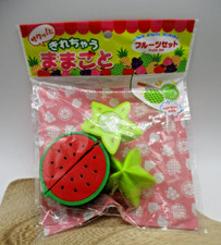 Fruits Star Fruit Watermelon 2pcs toy for play house kids seria JAPAN