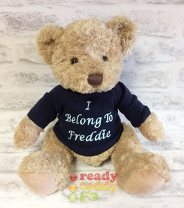 personalised teddies for new baby