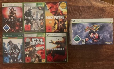 Xbox 360 Spiele Konvolut 7 Spiele (Usk 18) Red Dead Redemption