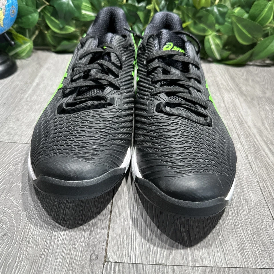 Мужские теннисные туфли Asics Speed FF2 черные/зеленые гекконы размер 10,5 - Изображение 3 из 4