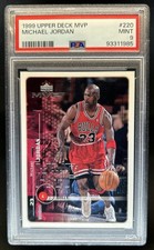 1999-00 Upper Deck MVP Michael Jordan #220 Bulls PSA 9