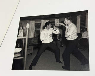 ELVIS PRESLEY AUTHENTIC 8X10" PHOTO KARATE RED WEST WORLDS FAIR 1962
