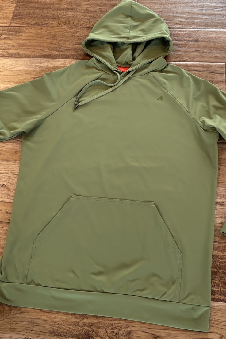 Redvanly Larkin Hoodie Golf Performance Stretch Pullover Green Men's Size M