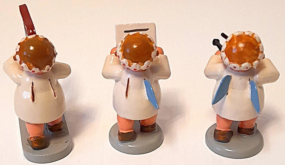 3 Margeritenengel, Musiker Musikanten, KW VEB/KWO Erzgebirge *ALT* - Bild 4 von 4