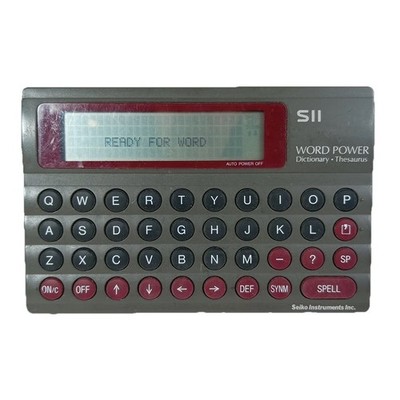Seiko Word Power Wörterbuch - Thesaurus - Seiko Instruments SII WP-4000