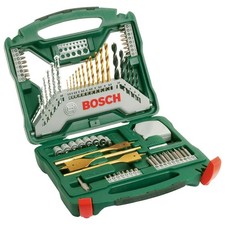Bosch 70-Pieces X-Line Titanium Drill and Screwdriver Bit Set 70 tlg., Vert 